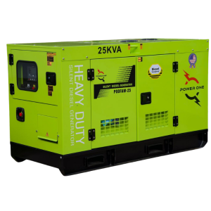 Generador Diésel 25 kVA Monofásico y Trifásico